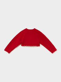 Casaco tricot básico Vermelho (Vermelho)  para Bebé Menina - Mayoral