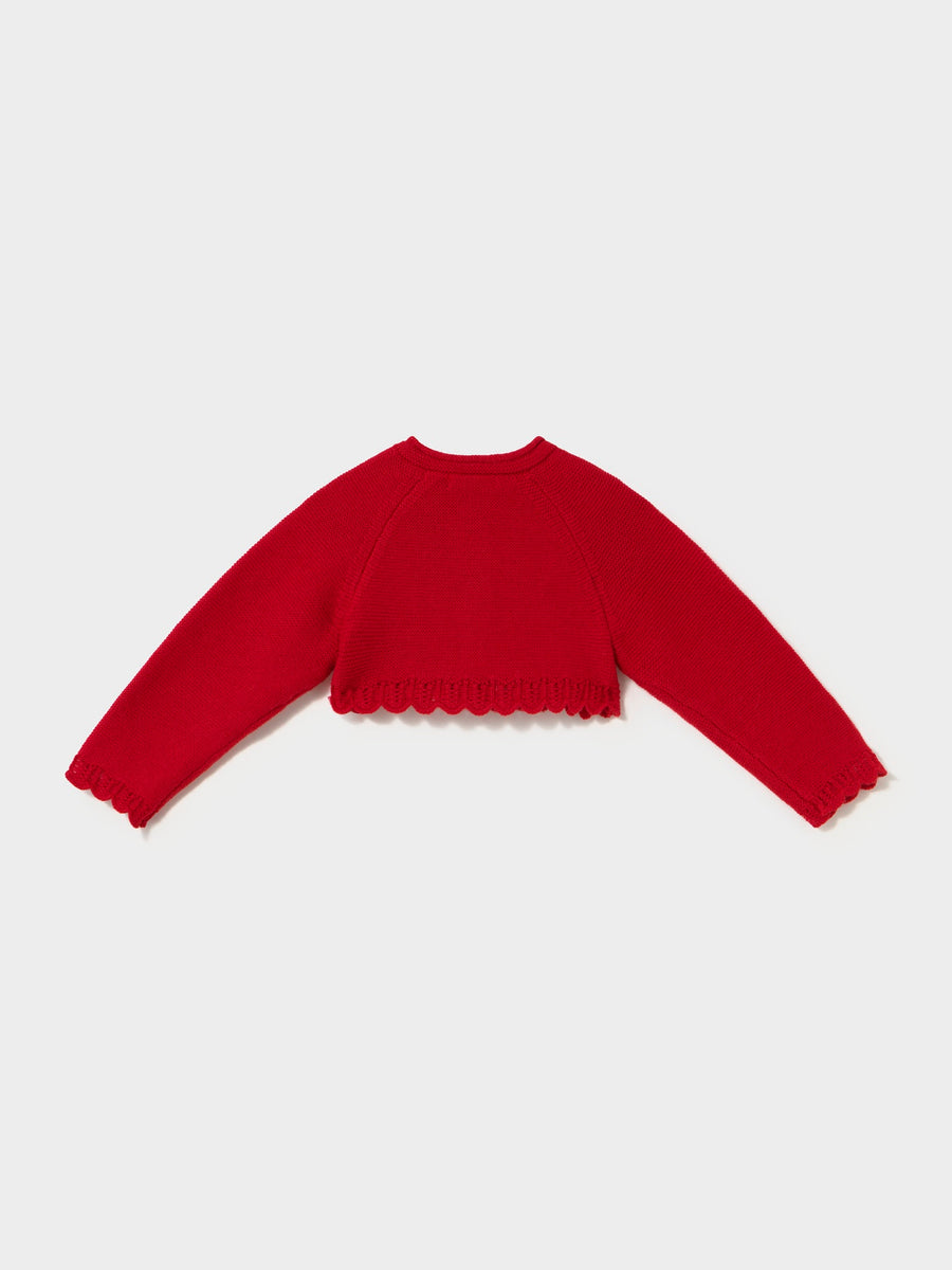Casaco tricot básico Vermelho (Vermelho)  para Bebé Menina - Mayoral