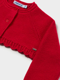 Casaco tricot básico Vermelho (Vermelho)  para Bebé Menina - Mayoral