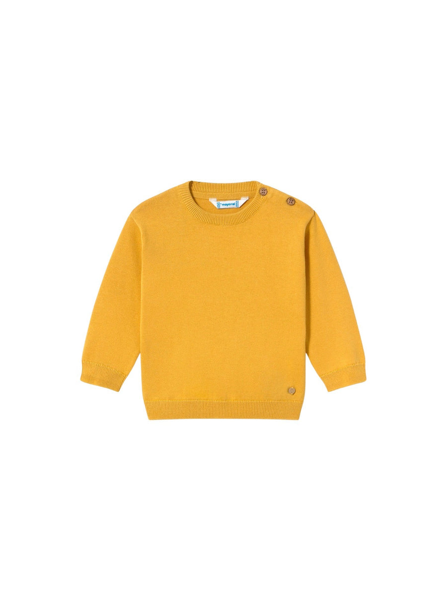 Jersey algodão básico Nata (Creme / Pérola)  para Bebé Menino - Mayoral
