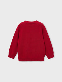 Jersey c/gola redonda básico Vermelho (Vermelho)  para Menino - Mayoral