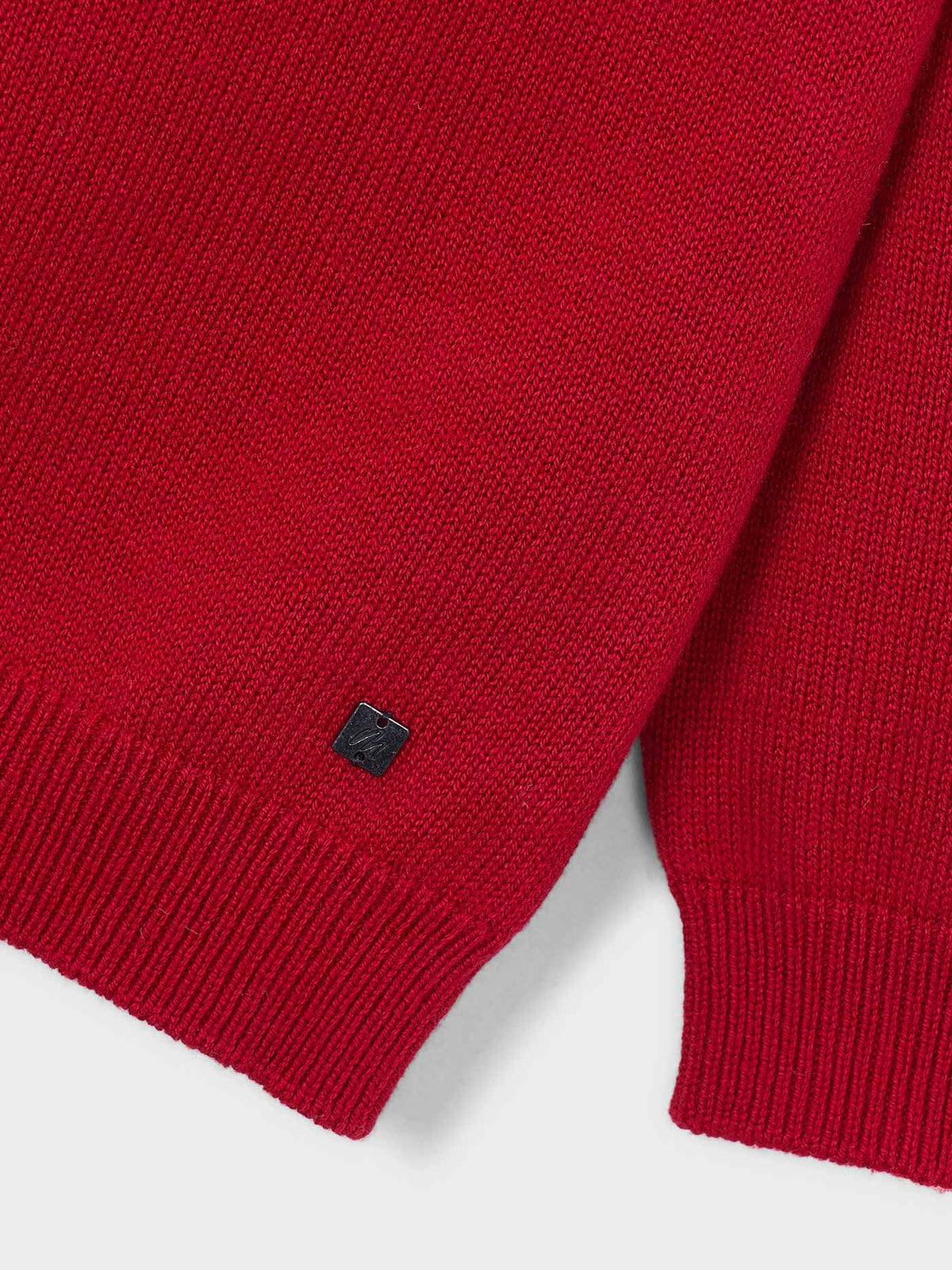 Jersey c/gola redonda básico Vermelho (Vermelho)  para Menino - Mayoral