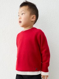Jersey c/gola redonda básico Vermelho (Vermelho)  para Menino - Mayoral