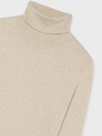 Camisola tricot básica Humus vig (Bege)  para Menina - Mayoral
