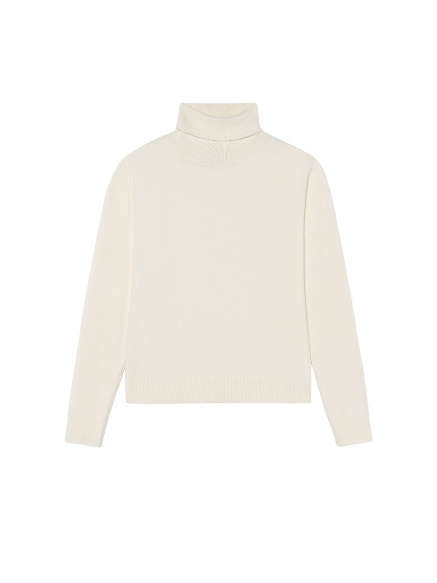 Camisola tricot básica Creme (Creme / Pérola)  para Menina - Mayoral