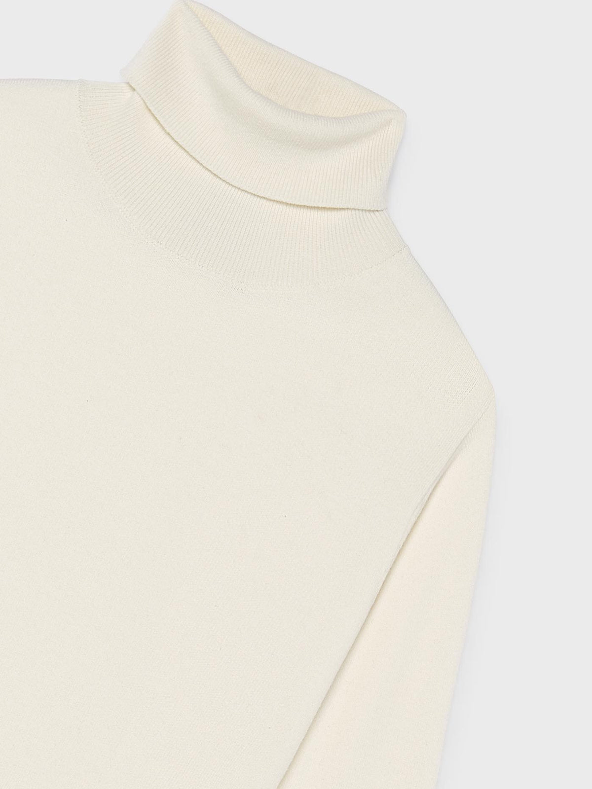 Camisola tricot básica Creme (Creme / Pérola)  para Menina - Mayoral