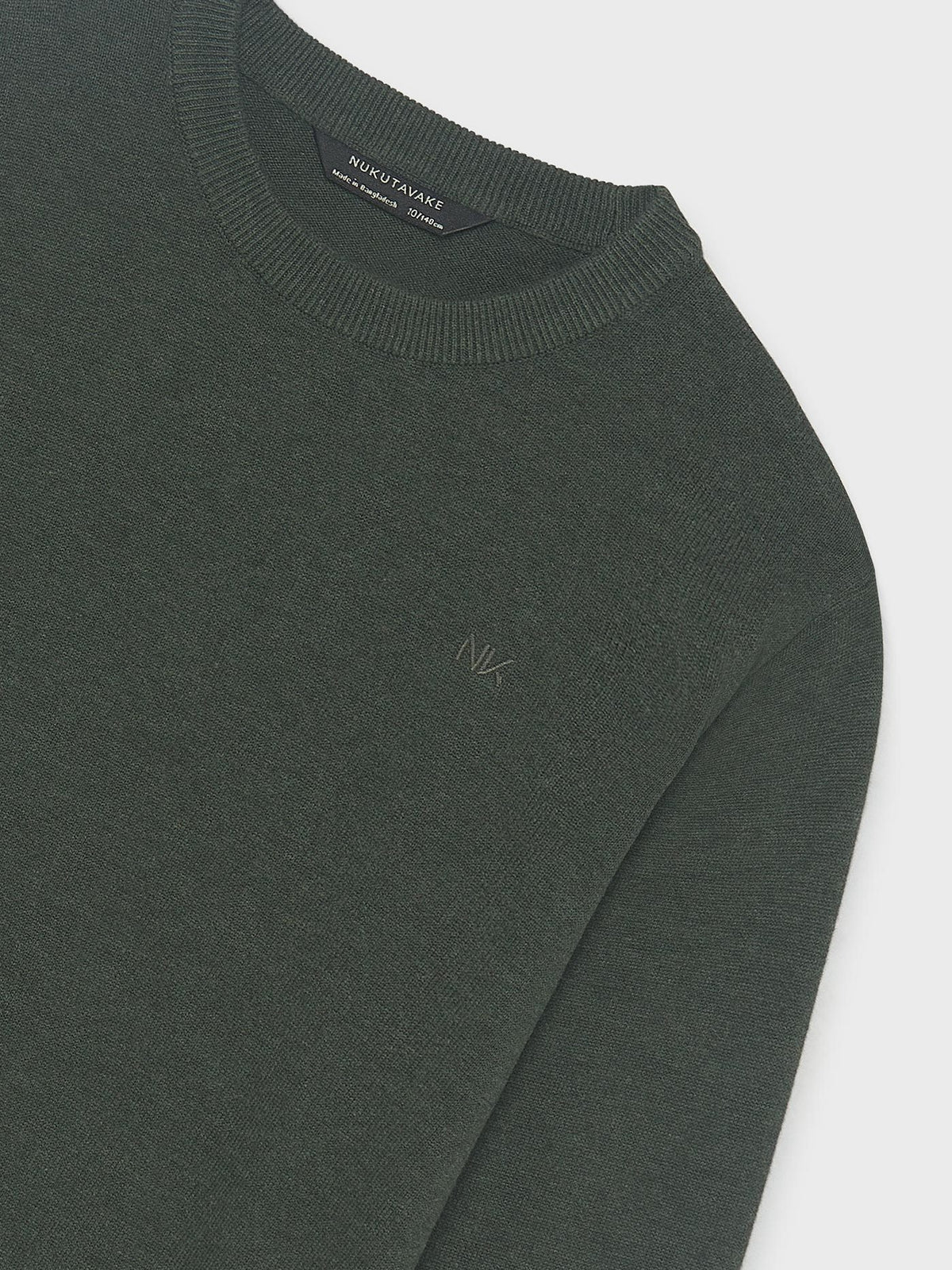 Jersey algodão básico Verde vi (Verde)  para Menino - Mayoral