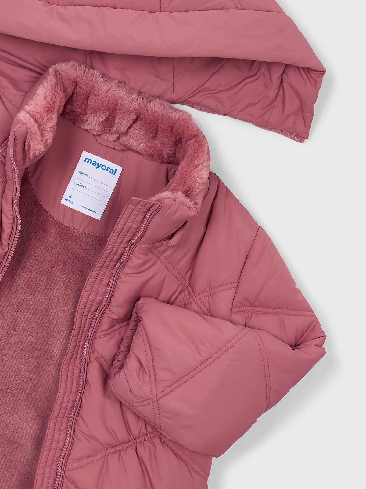 Blusão colegial básico Rosa (Rosa)  para Menina - Mayoral