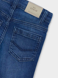 Calça ganga slim fit básico Escuro (Marinho)  para Menino - Mayoral