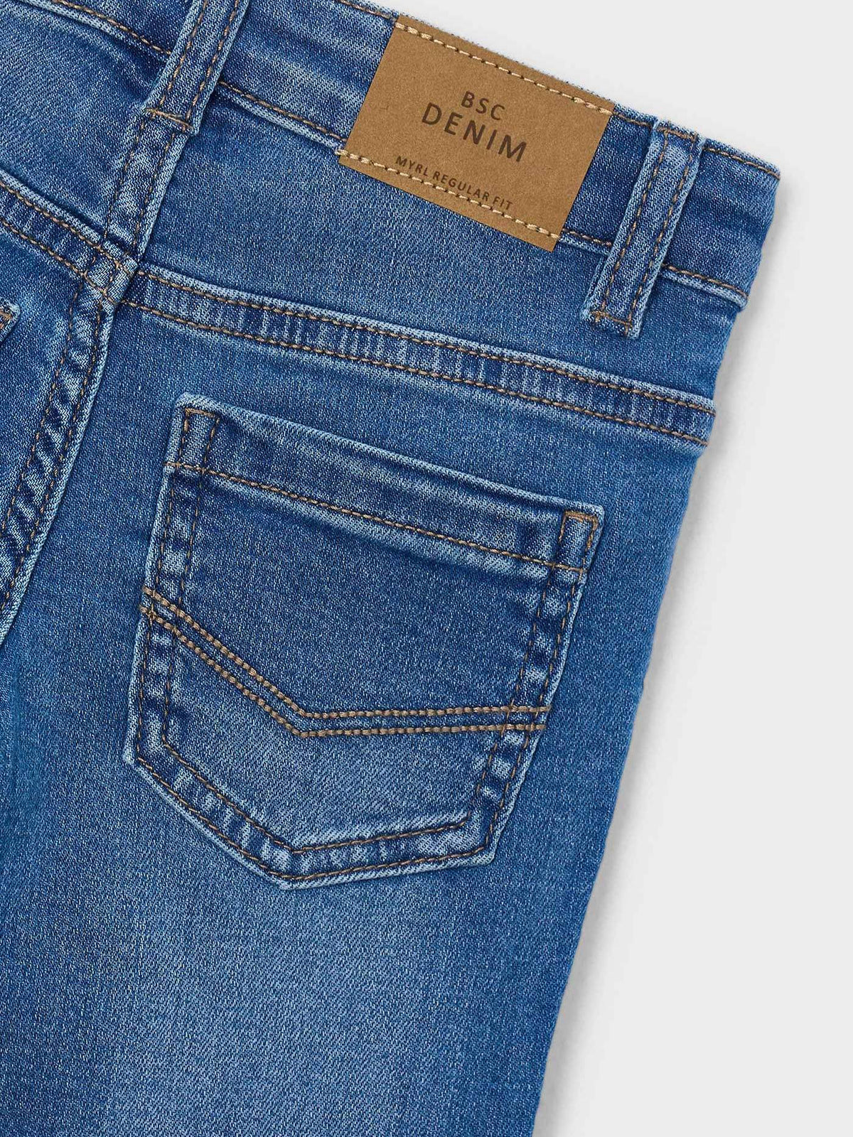 Calça ganga slim fit básico Base (Ganga)  para Menino - Mayoral