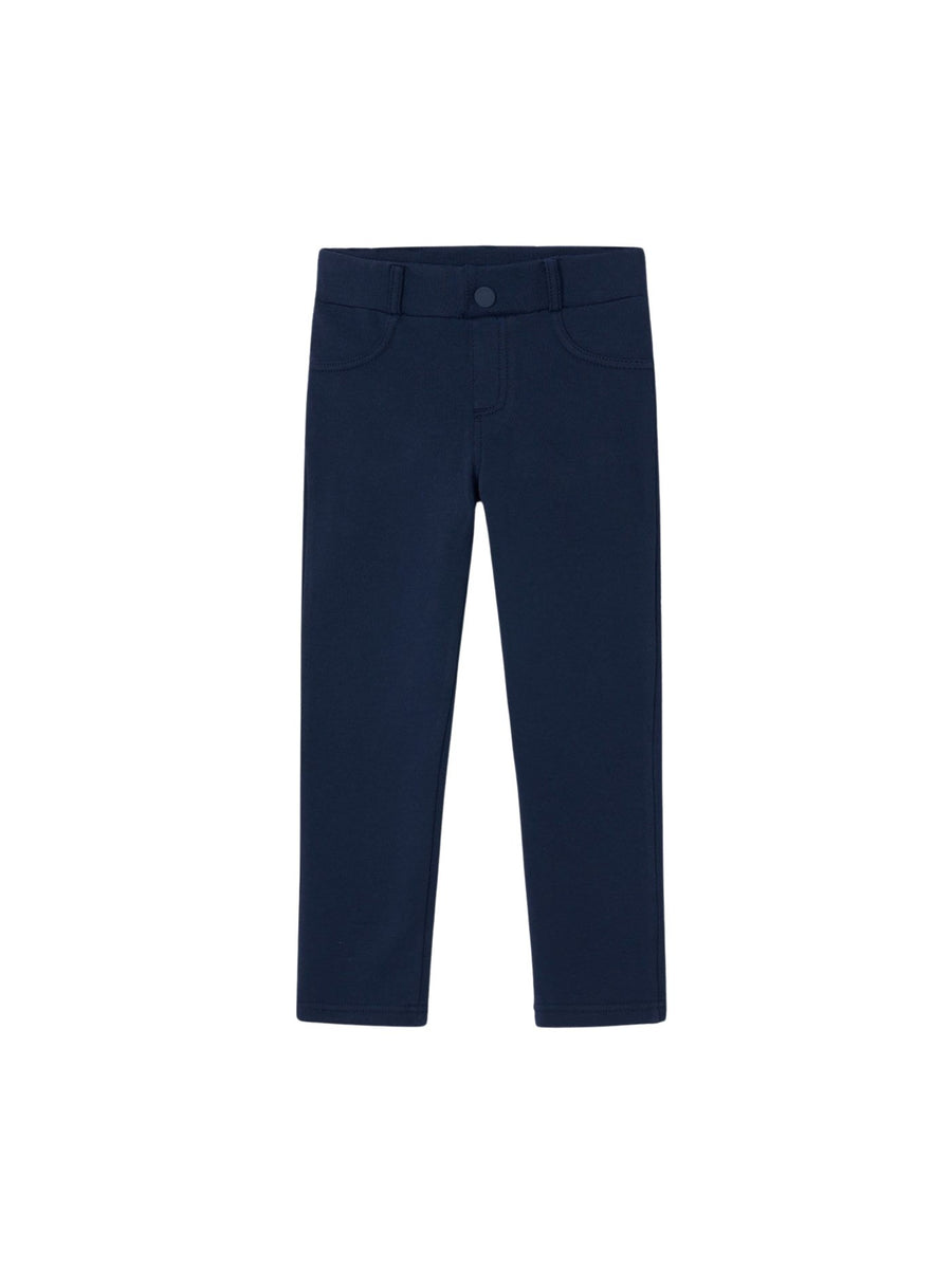 Calça felpa básica Marinho (Marinho)  para Menina - Mayoral