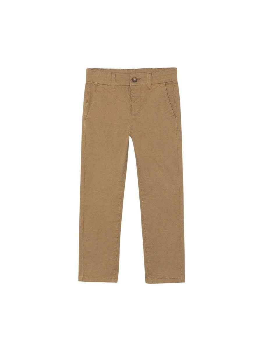 Calça básica Bolacha (Castanho Claro)  para Menino - Mayoral
