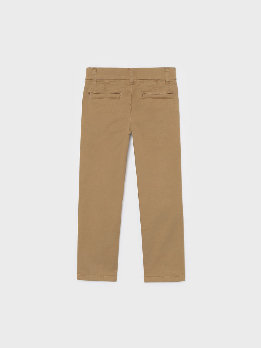 Calça básica Bolacha (Castanho Claro)  para Menino - Mayoral
