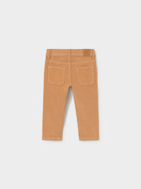 Calça bombaz. reg. fit básico Bolacha (Castanho Claro)  para Bebé Menino - Mayoral