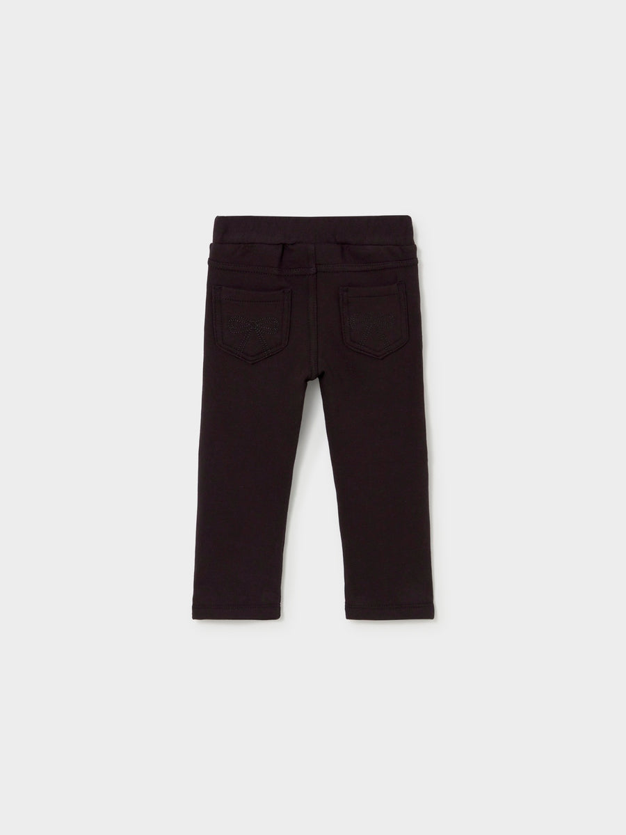 Calça felpa básica Preto (Preto)  para Bebé Menina - Mayoral