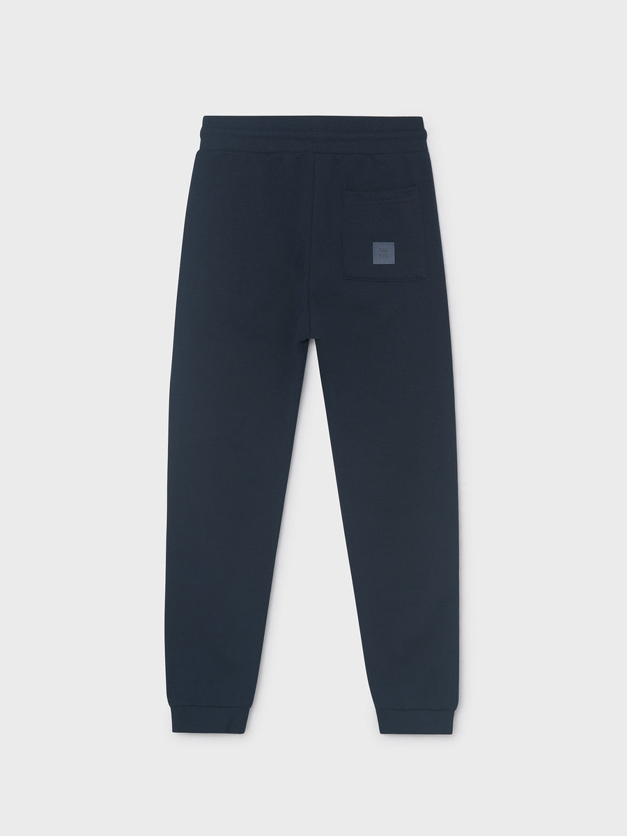 Calça felpa básica punhos Azul (Marinho)  para Menino - Mayoral