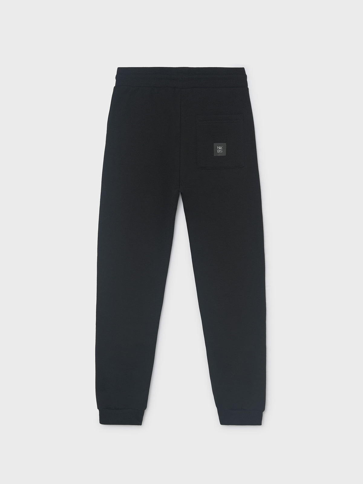 Calça felpa básica punhos Preto (Preto)  para Menino - Mayoral
