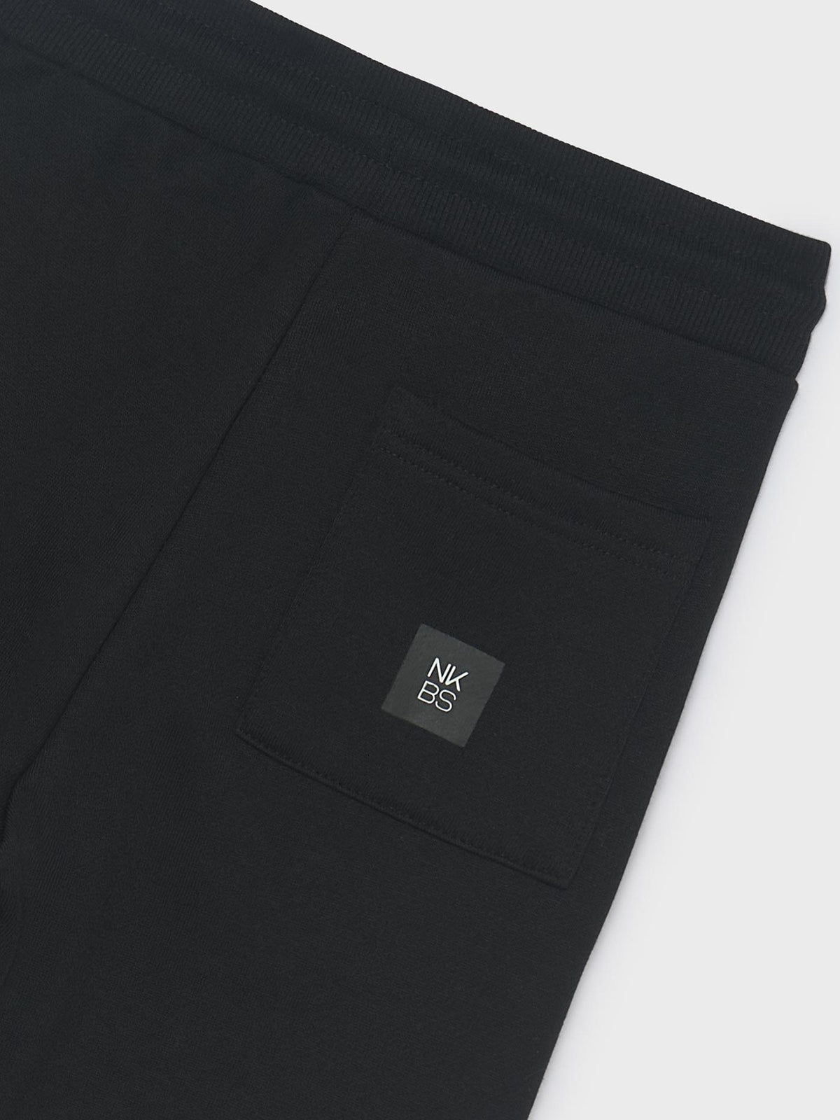 Calça felpa básica punhos Preto (Preto)  para Menino - Mayoral