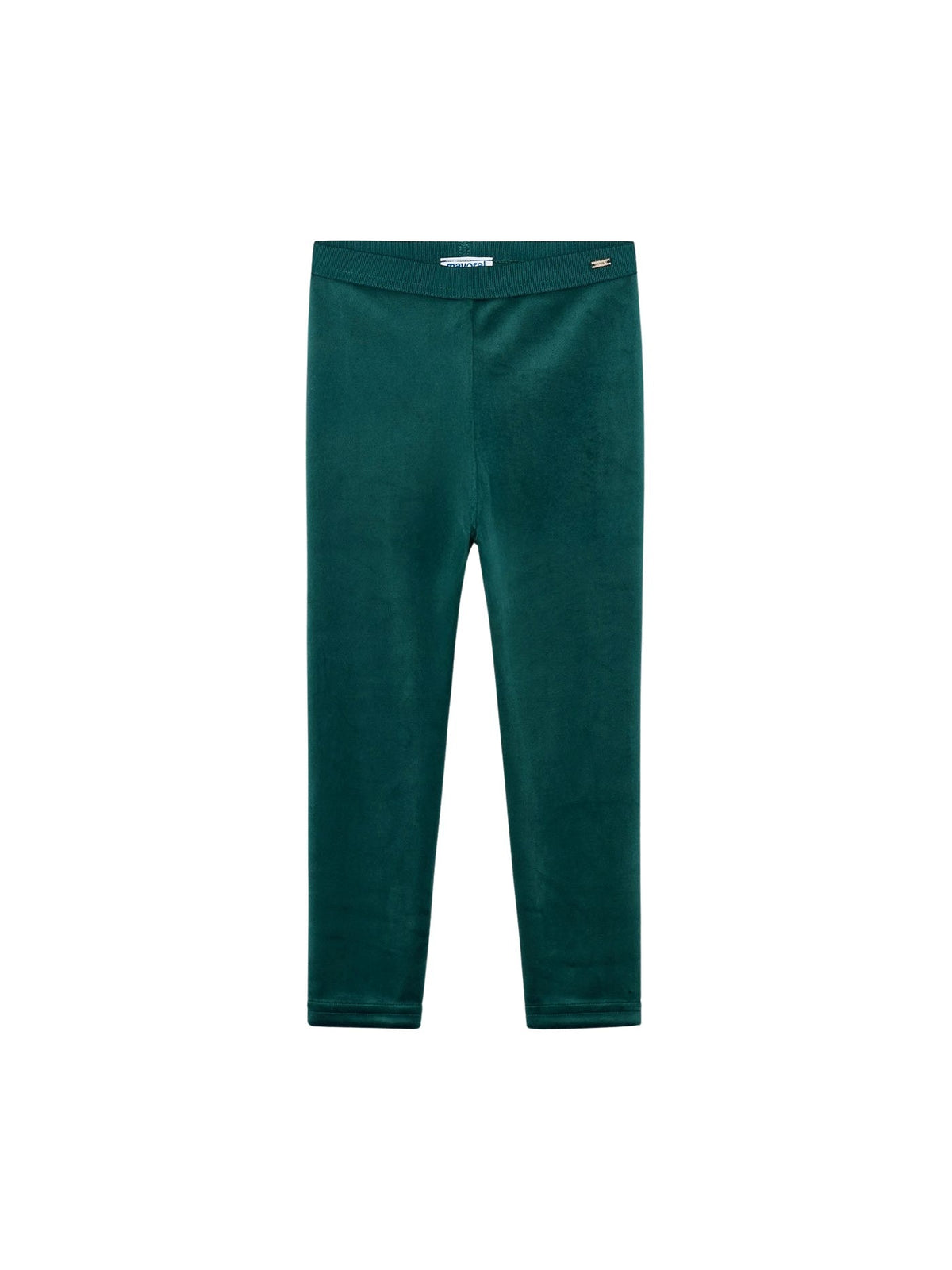 Leggings aveludadas básicas Nenufar (Verde Escuro)  para Menina - Mayoral