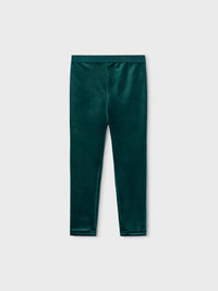 Leggings aveludadas básicas Nenufar (Verde Escuro)  para Menina - Mayoral