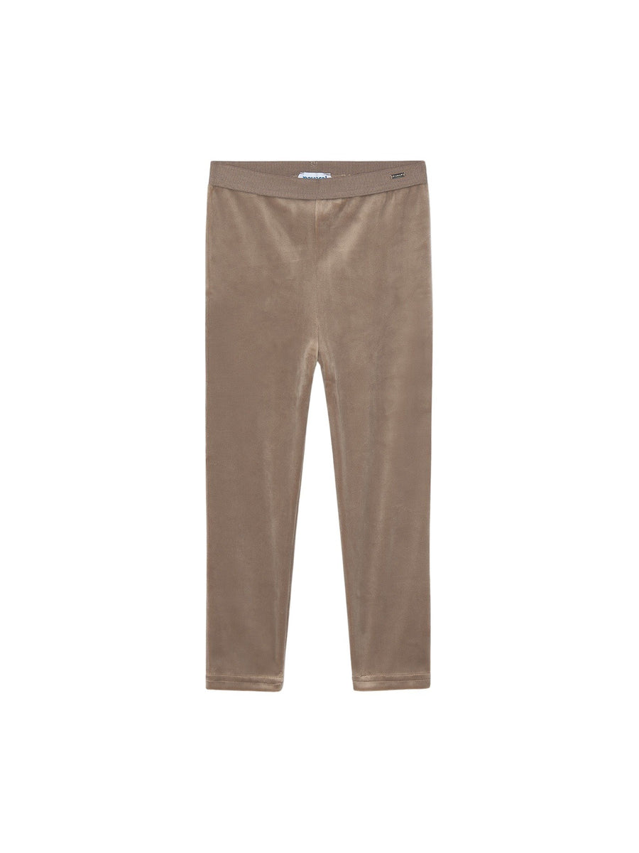 Leggings aveludadas básicas Nóz (Castanho Claro)  para Menina - Mayoral