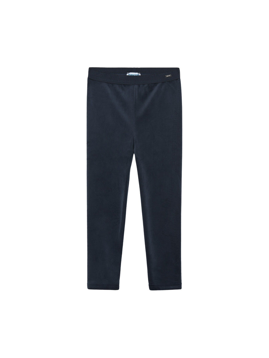 Leggings aveludadas básicas Marinho (Marinho)  para Menina - Mayoral