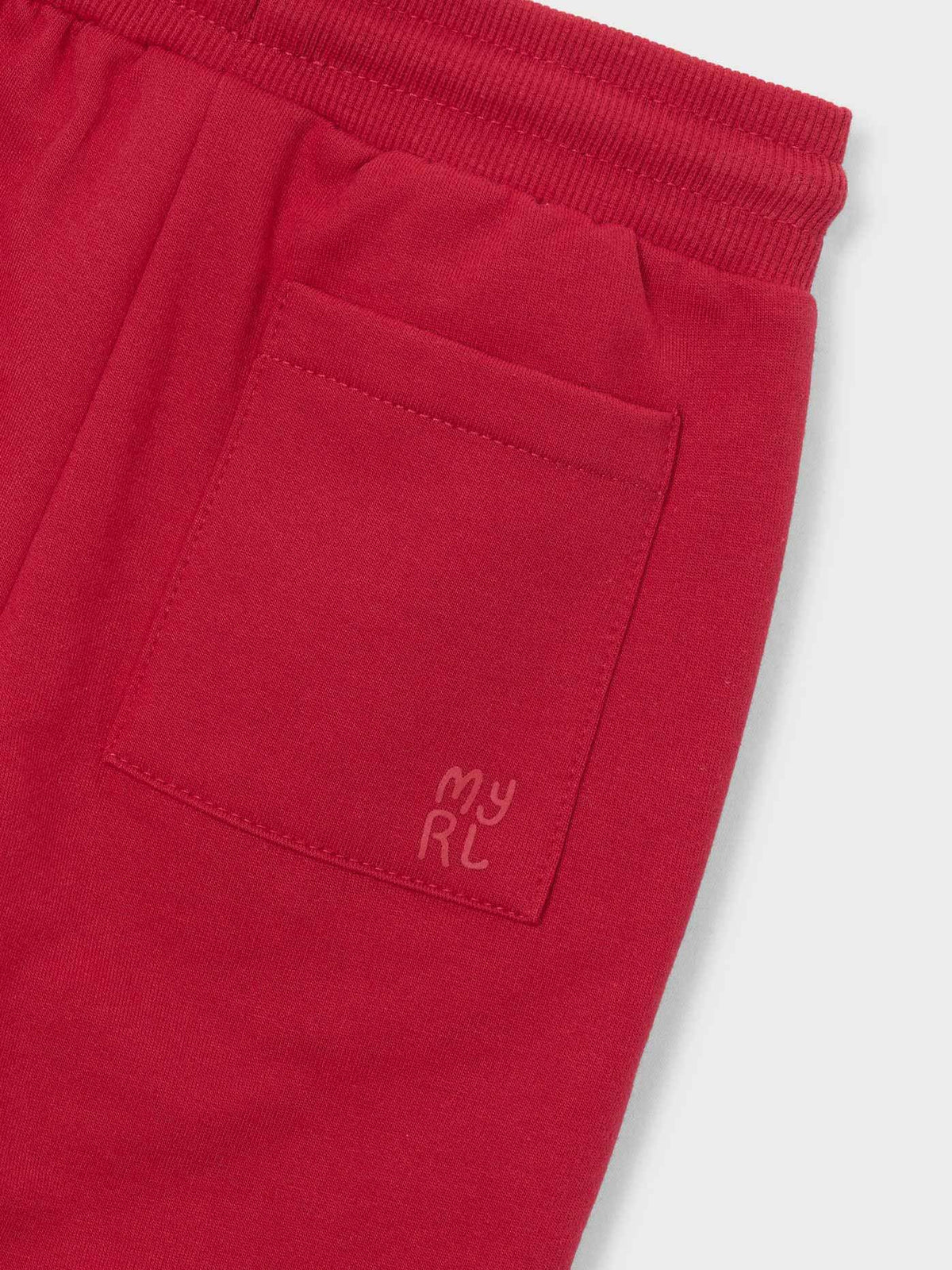 Calça felpa básica punhos Vermelho (Vermelho)  para Menino - Mayoral
