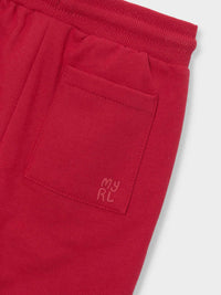 Calça felpa básica punhos Vermelho (Vermelho)  para Menino - Mayoral