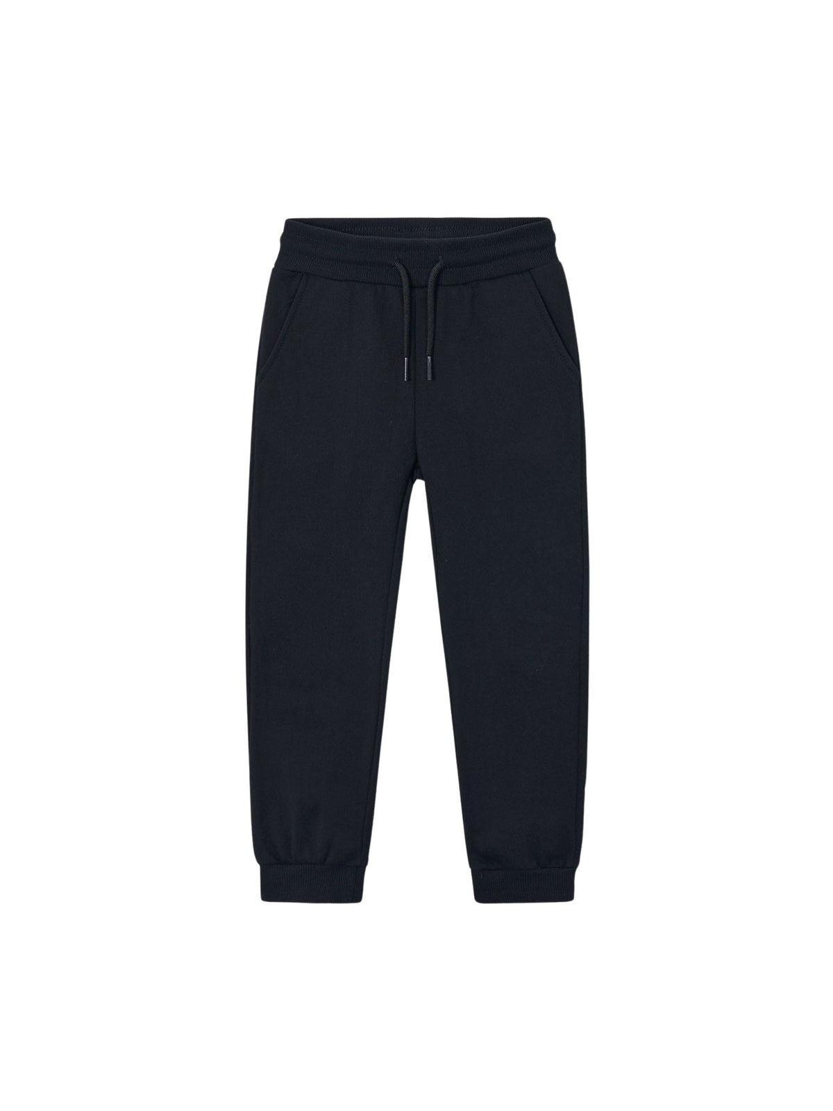 Calça felpa básica punhos Preto (Preto)  para Menino - Mayoral