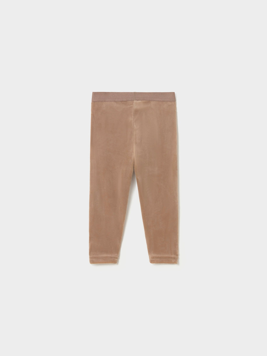 Leggings aveludadas básicas Nóz (Castanho Claro)  para Bebé Menina - Mayoral