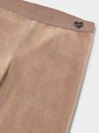 Leggings aveludadas básicas Nóz (Castanho Claro)  para Bebé Menina - Mayoral