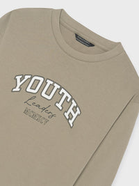 Camiseta básica bebé Sésamo (Khaki)  para Menino - Mayoral