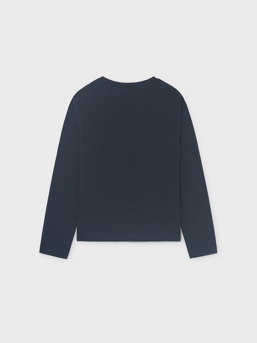 Camiseta básica bebé Azul (Marinho)  para Menino - Mayoral