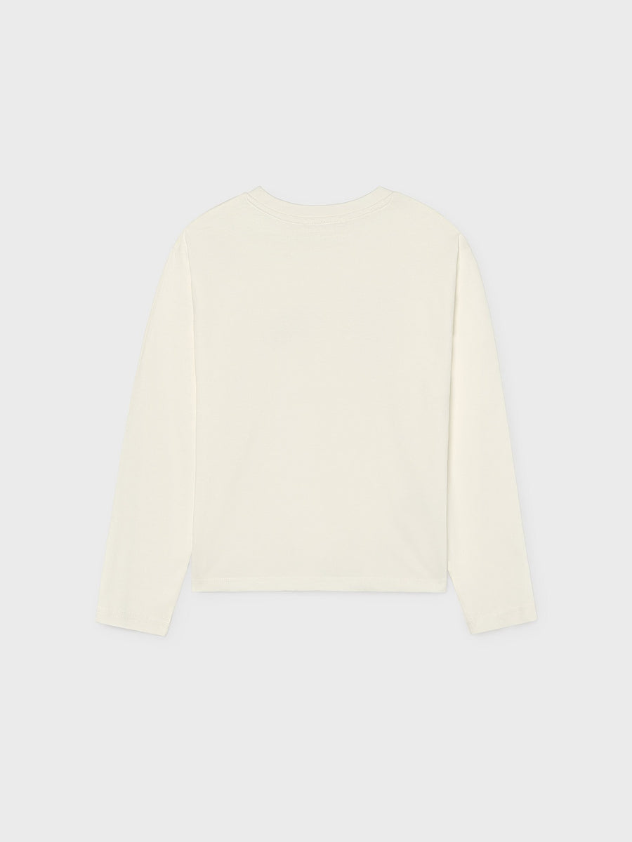 Camiseta básica bebé Nata (Creme / Pérola)  para Menino - Mayoral
