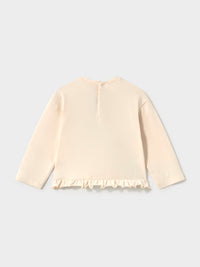 Camisola play Soja (Creme / Pérola)  para Bebé Menina - Mayoral
