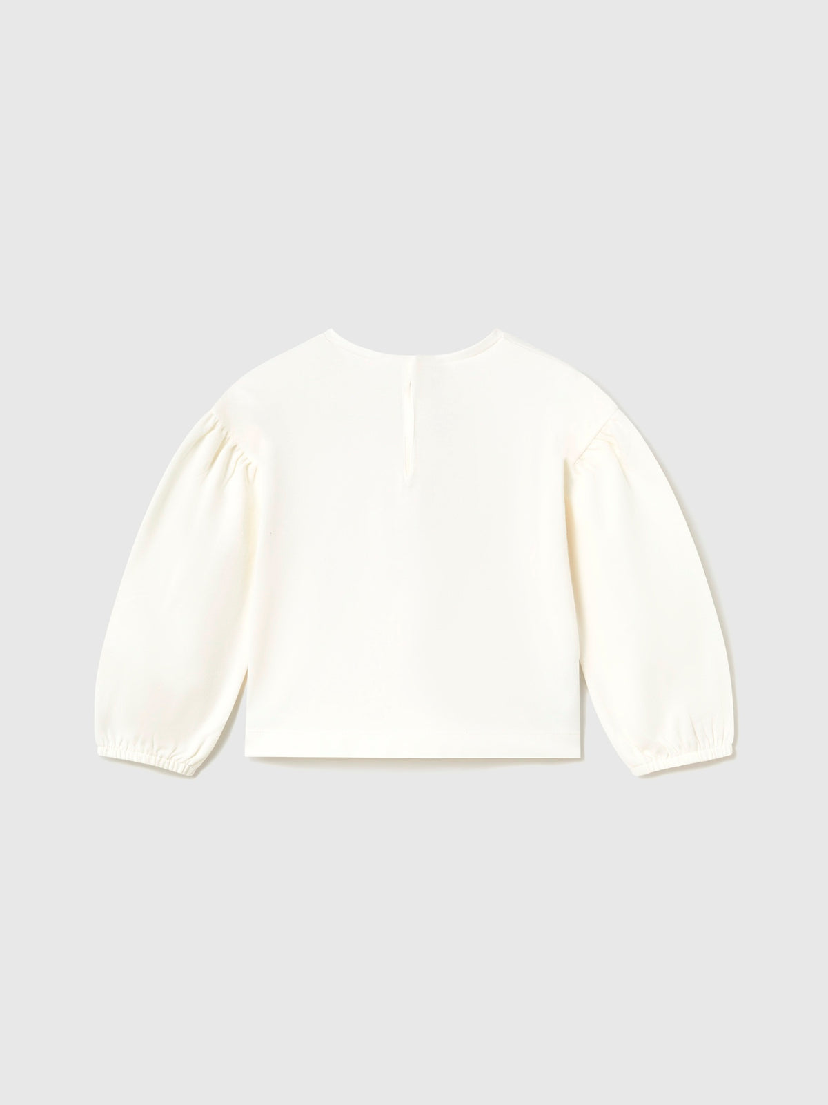 Camisola grafica Crú (Creme / Pérola)  para Bebé Menina - Mayoral