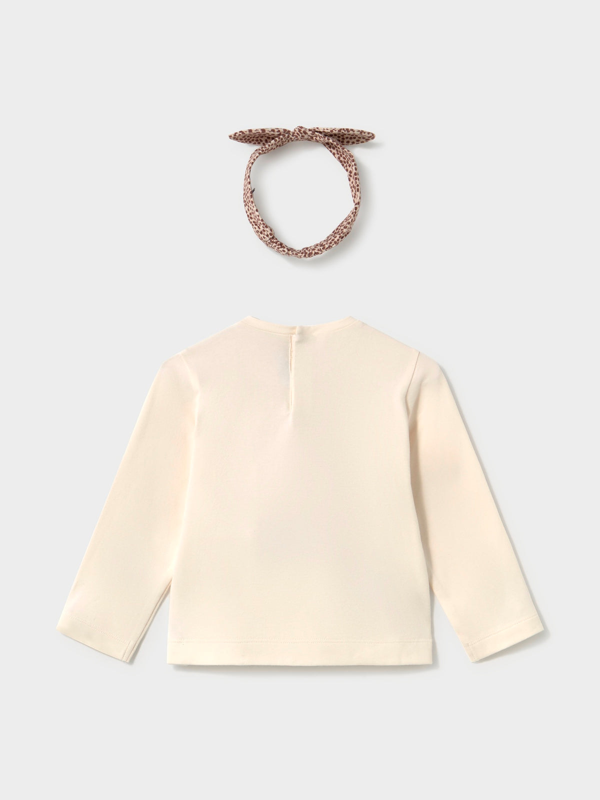 Camisola com bandolete Soja (Creme / Pérola)  para Bebé Menina - Mayoral