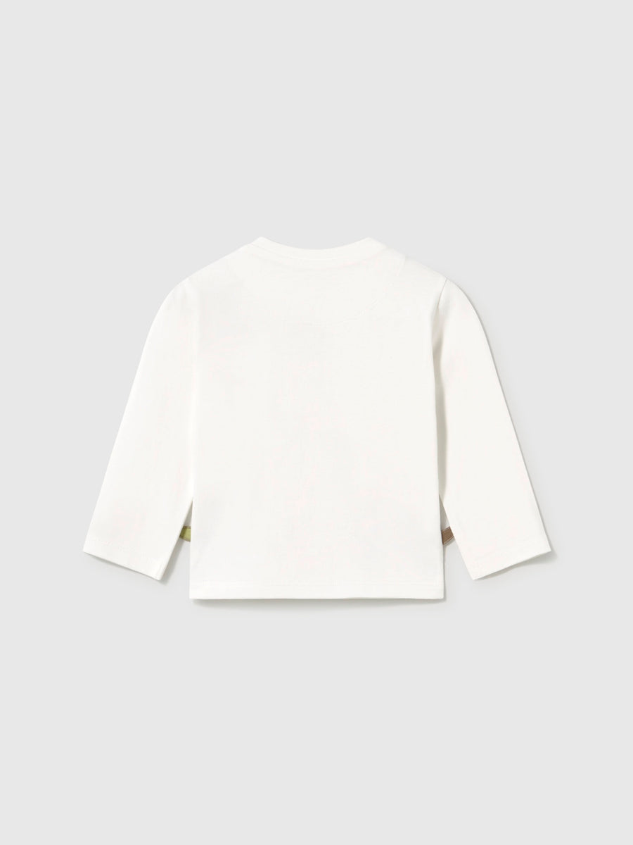 Camisola play Nata (Creme / Pérola)  para Bebé Menino - Mayoral