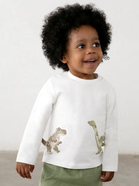 Camisola play Nata (Creme / Pérola)  para Bebé Menino - Mayoral