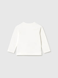 Camisola racing Nata (Creme / Pérola)  para Bebé Menino - Mayoral