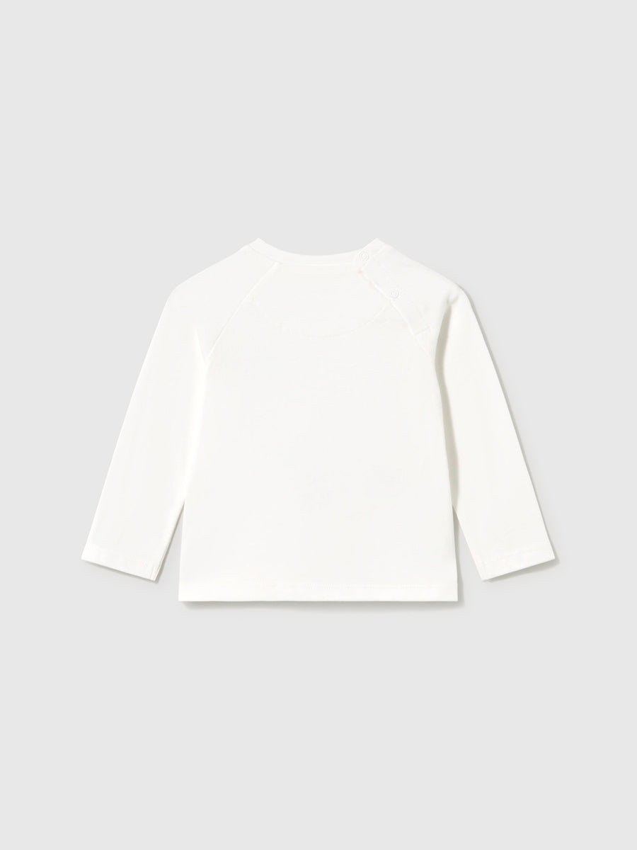 Camisola racing Nata (Creme / Pérola)  para Bebé Menino - Mayoral
