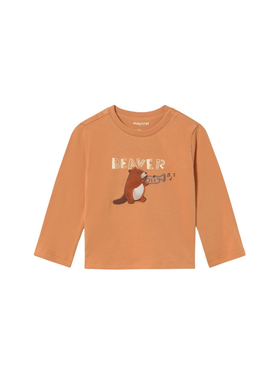 Camisola musicos Nectar (Laranja)  para Bebé Menino - Mayoral