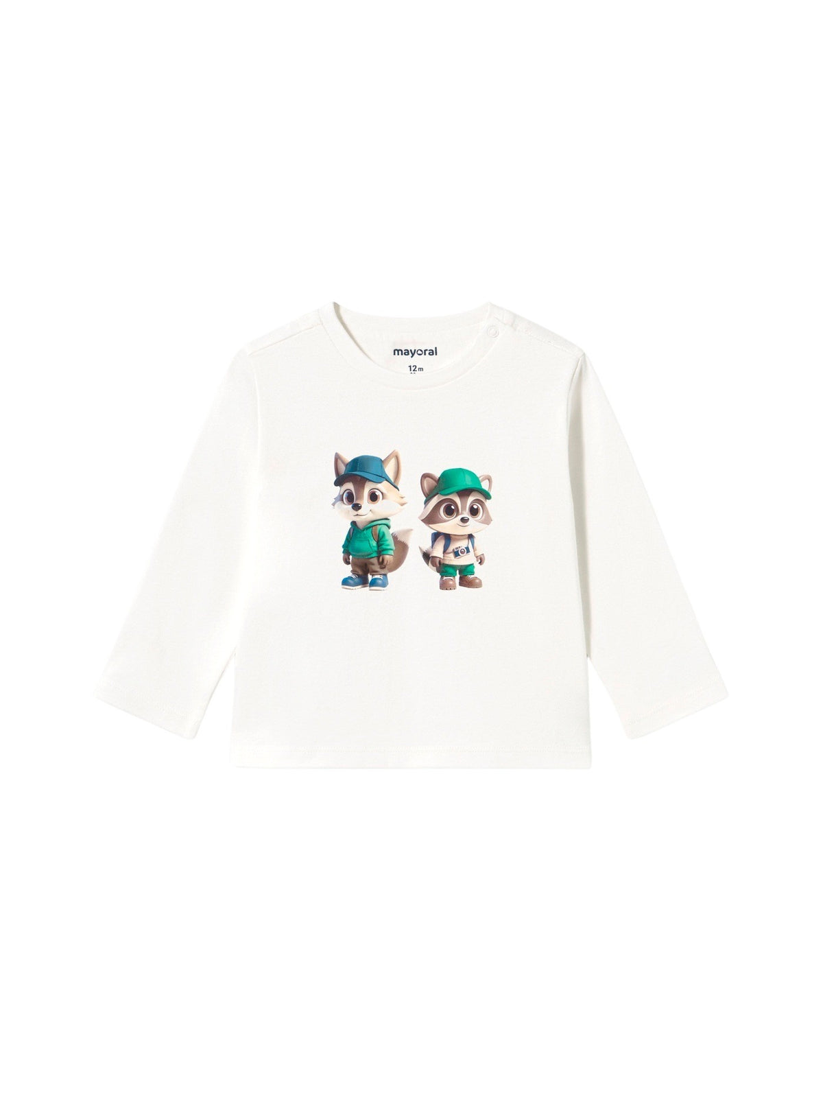 Camisola amigos Nata (Creme / Pérola)  para Bebé Menino - Mayoral