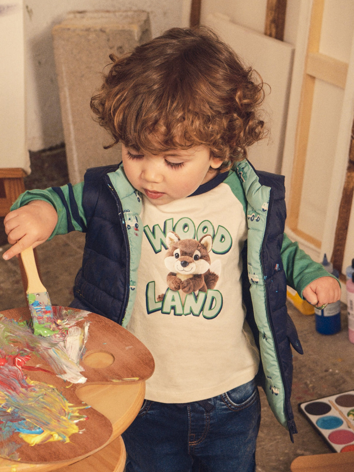 Camisola peluche Acacia (Verde)  para Bebé Menino - Mayoral