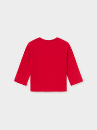 Camiseta m/comp. bordada Vermelho (Vermelho)  para Bebé Menino - Mayoral