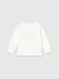 Camisola aplicação play Nata (Creme / Pérola)  para Bebé Menino - Mayoral