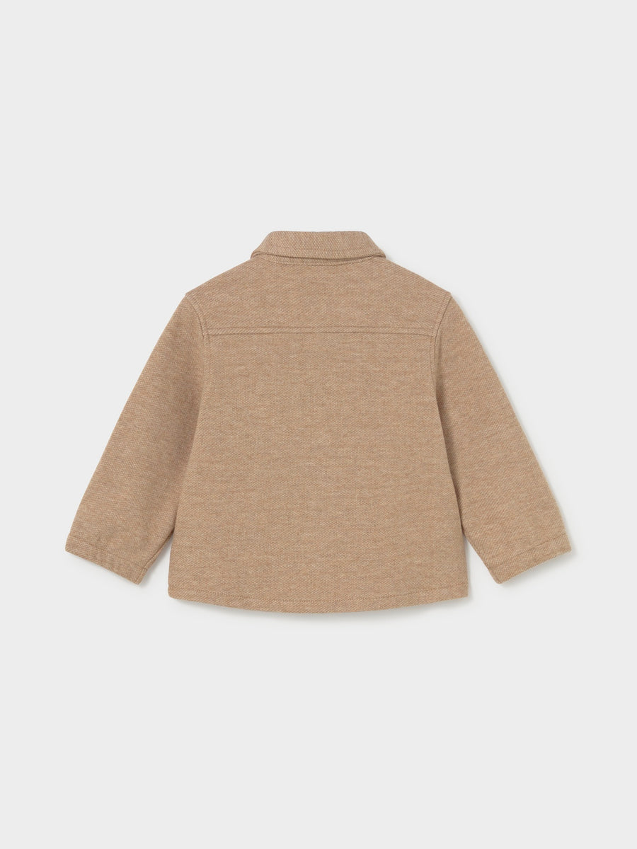 Sobrecamisa ponto comfort Trufa (Castanho Claro)  para Bebé Menino - Mayoral