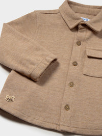 Sobrecamisa ponto comfort Trufa (Castanho Claro)  para Bebé Menino - Mayoral