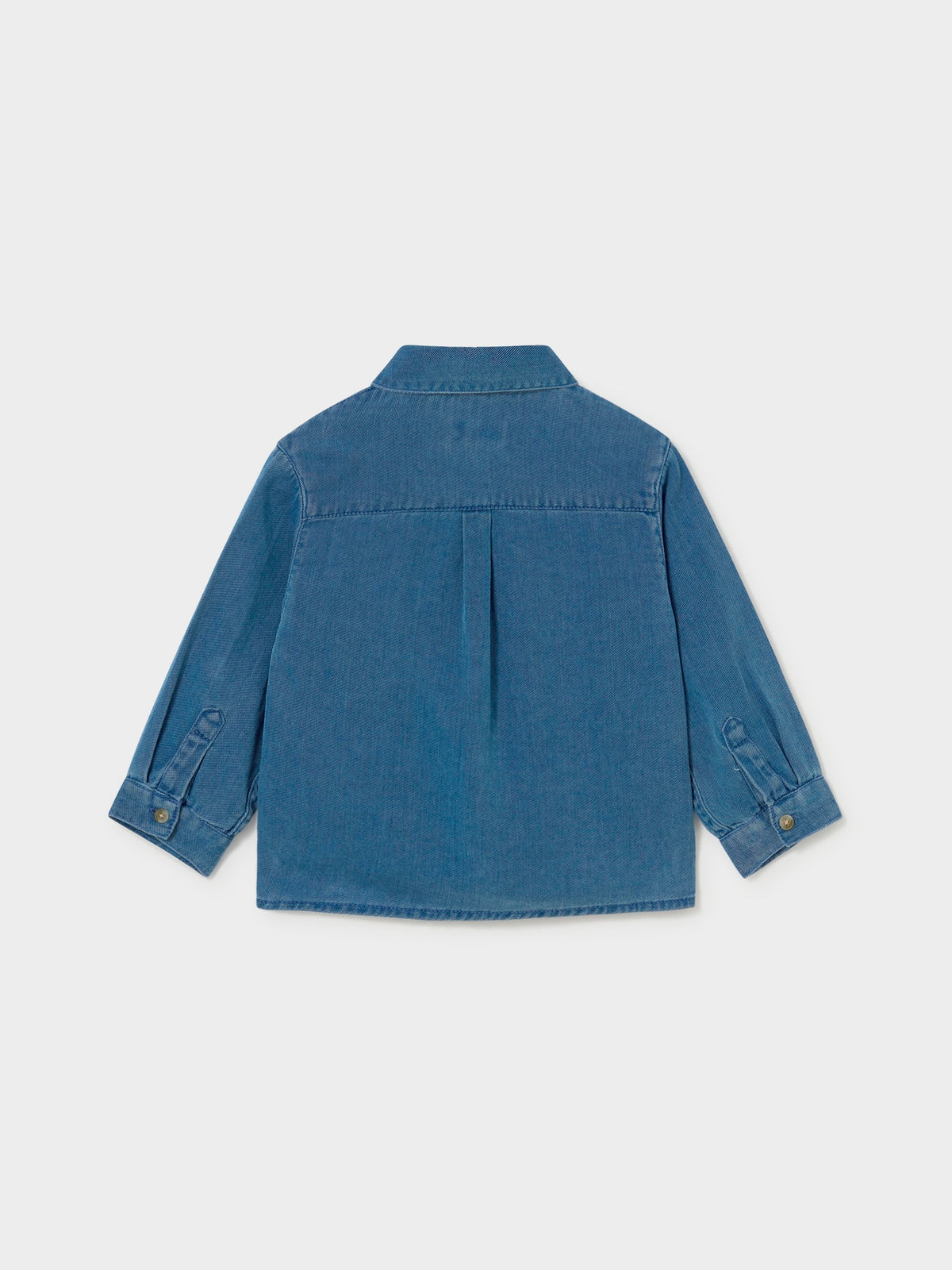 Camisa m/comp. denim Base (Ganga)  para Bebé Menino - Mayoral