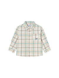 Camisa m/comp.xadrez Acacia (Verde)  para Bebé Menino - Mayoral